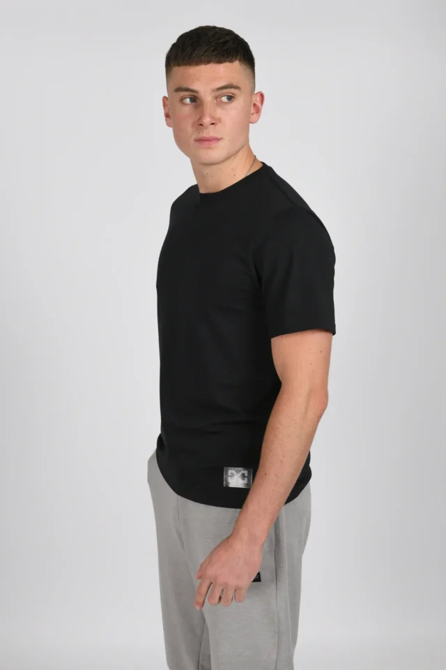 Black - Slim Fit Tee - Image 4