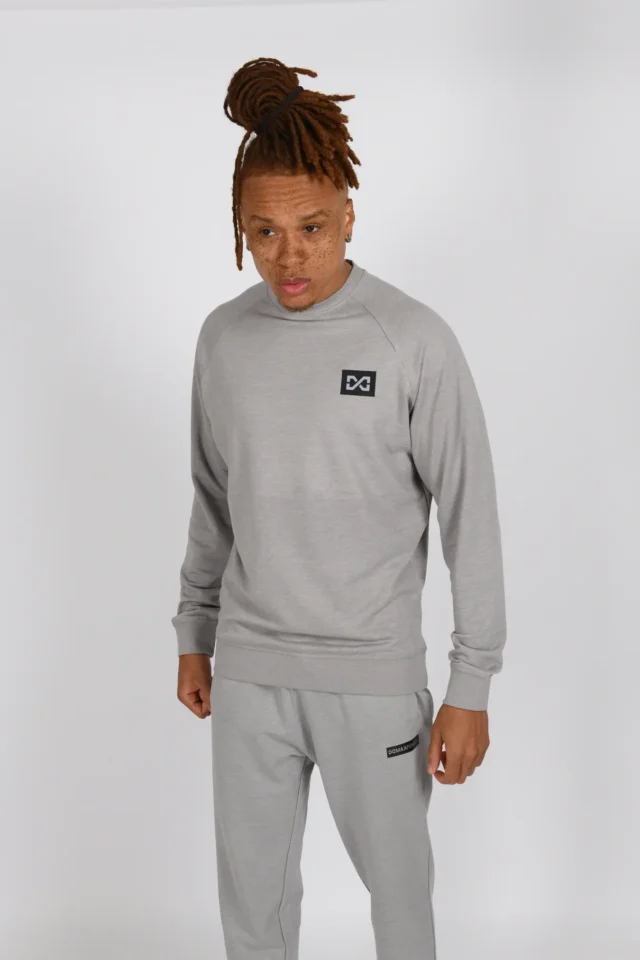 Lightweight Sweatshirt - Light Grey