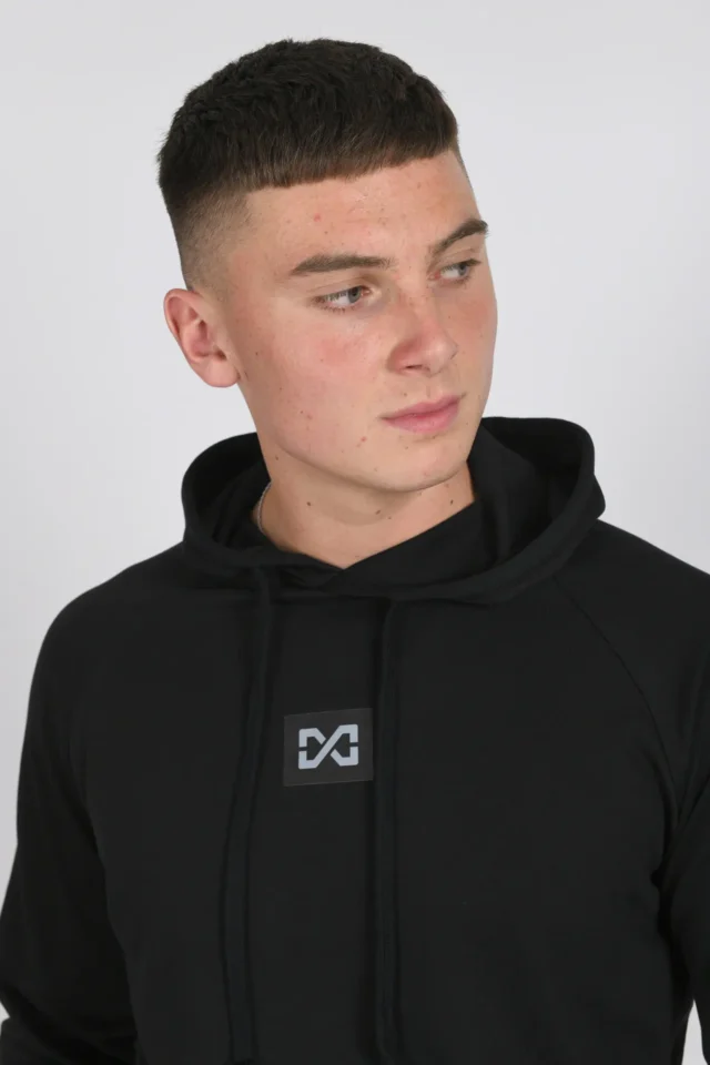 Lightweight Hoodie - Black - Image 4