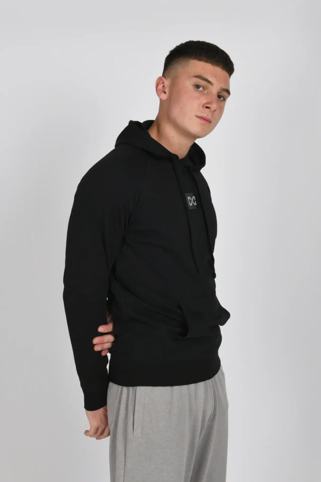 Lightweight Hoodie - Black - Image 6