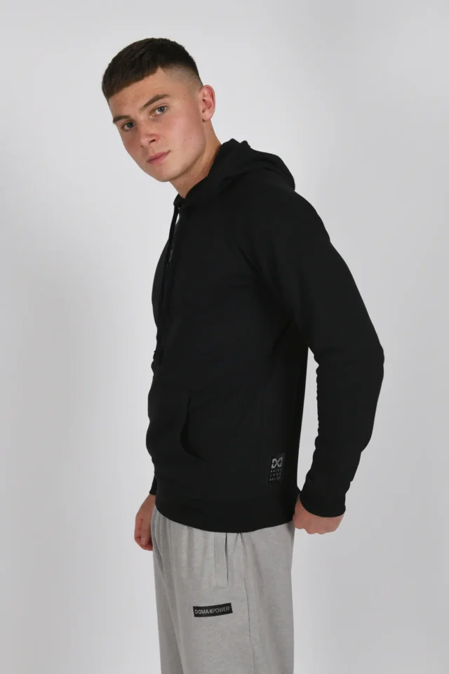 Lightweight Hoodie - Black - Image 7