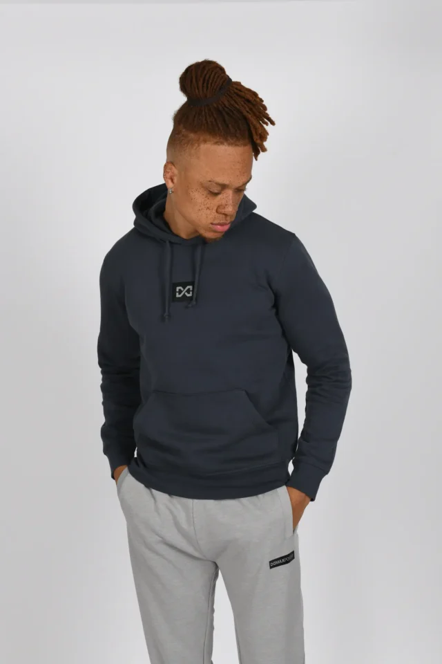Midweight Hoodie - India Ink Grey - Image 6