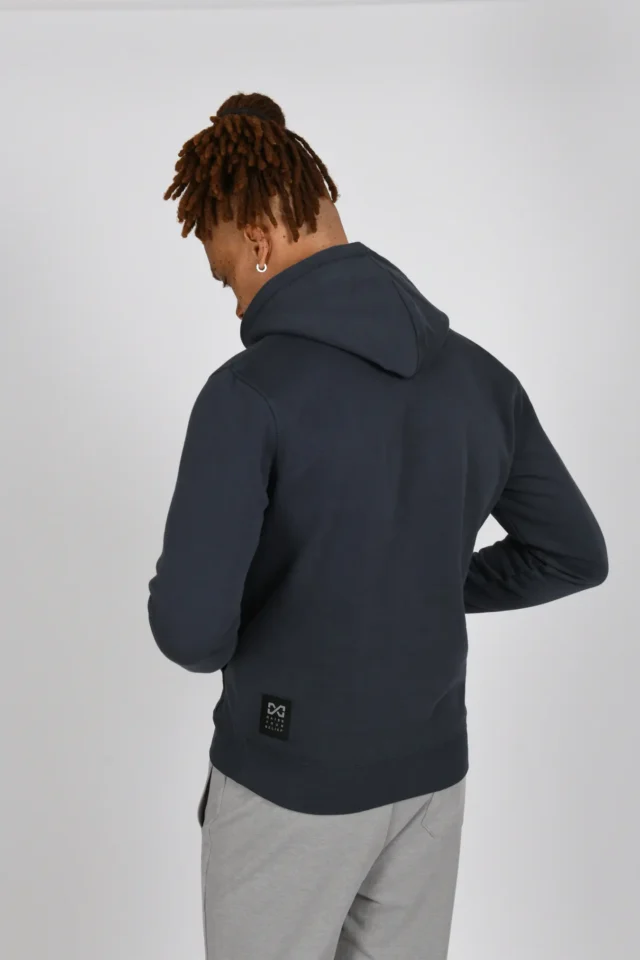 Midweight Hoodie - India Ink Grey - Image 3