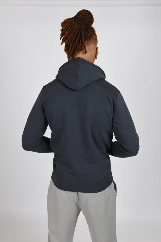 Midweight Hoodie - India Ink Grey - Image 4