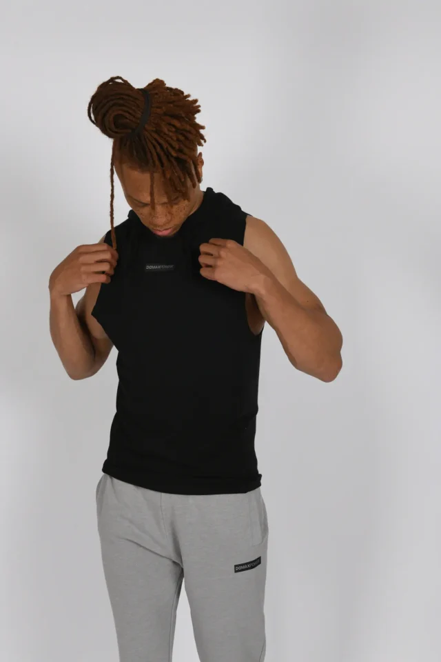 Muscle Hoodie - Black