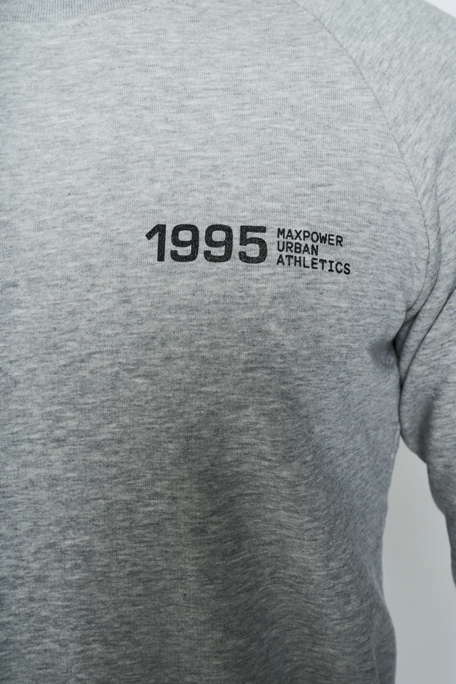 Heavyweight Terry Sweatshirt - Heather Grey - Image 5
