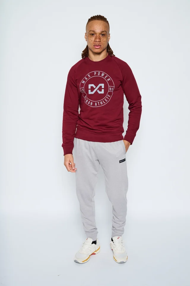 Heavyweight Terry Sweatshirt - Burgundy