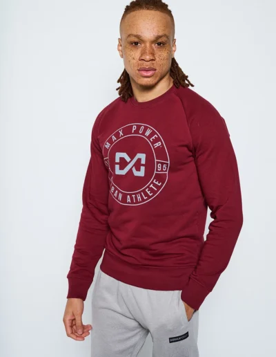 Heavyweight Terry Sweatshirt - Burgundy