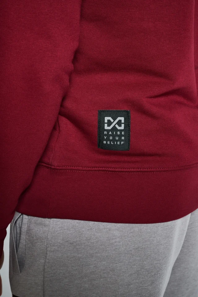 Heavyweight Terry Sweatshirt - Burgundy