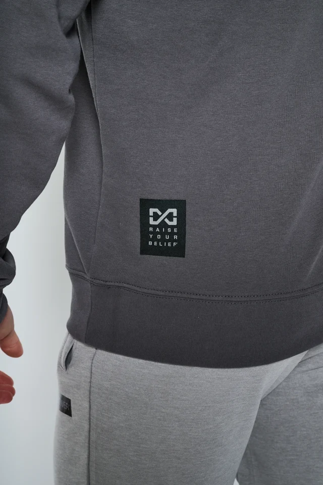 Heavyweight Terry Hoodies - Anthracite - Image 5
