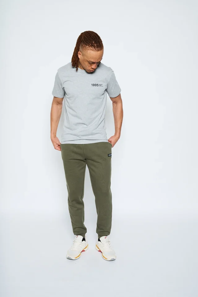 Heavyweight Slim Fit Jogger - Khaki - Image 3