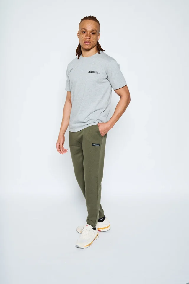 Heavyweight Slim Fit Jogger - Khaki - Image 4