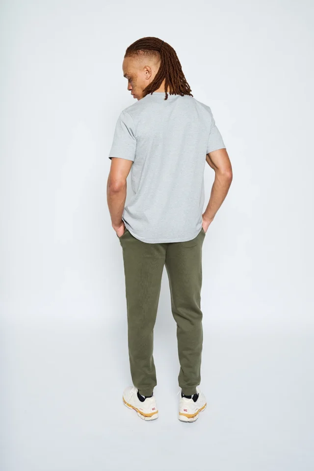 Heavyweight Slim Fit Jogger - Khaki - Image 5