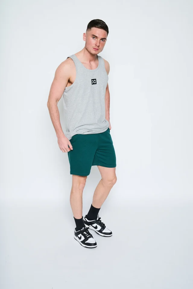 Midweight Terry Shorts - Glazed Green - Image 3